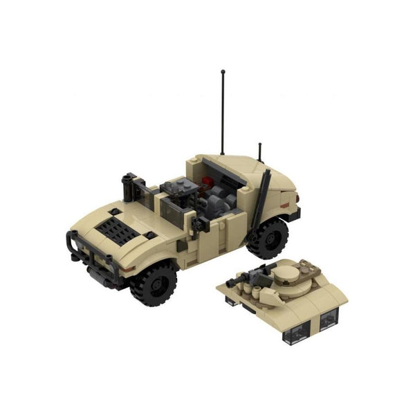 Modbrix 107949 - large US off-road vehicle Desert Edition