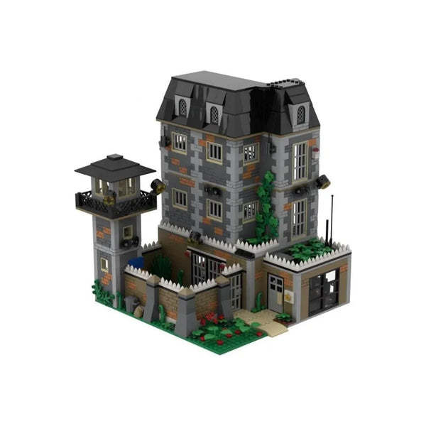 Modbrix 108016  - Hochsicherheitsgefängnis Modular Building - 1183 Klemmbausteine