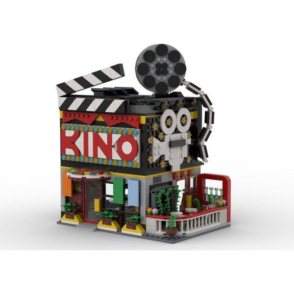 Modbrix 108156 - City Kino Diorama - 870 Klemmbausteine