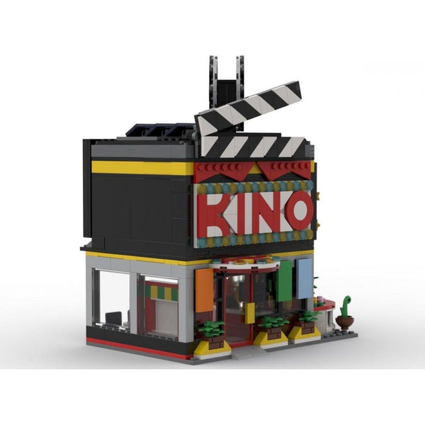 Modbrix 108156 - City Kino Diorama - 870 Klemmbausteine