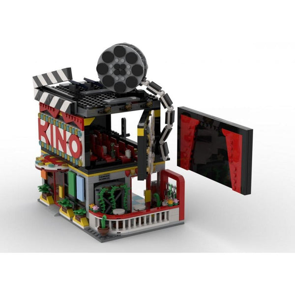 Modbrix 108156 - City Kino Diorama - 870 Klemmbausteine